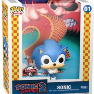 Sonic The Hedgehog - Sonic (IE) POP! Vinyl Game Cover -
