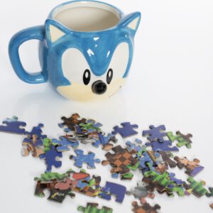 Sonic The Hedgehog - Sonic Mug & 100 Piece Puzzle -