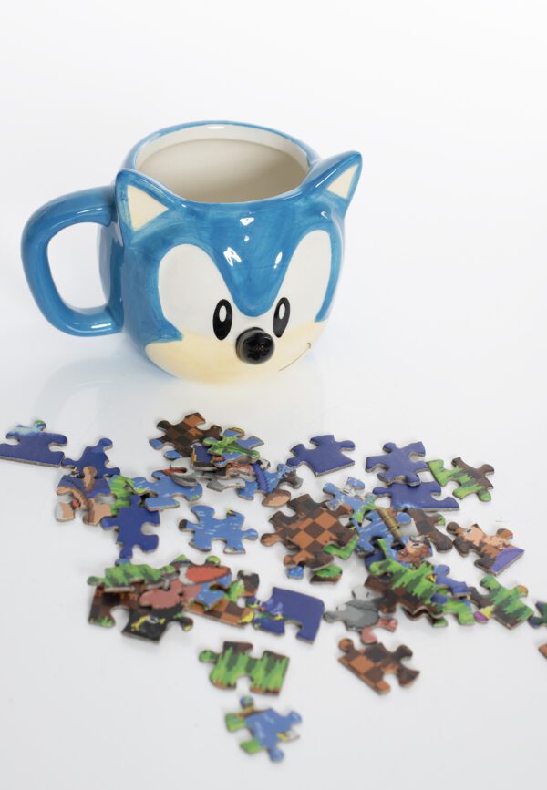 Sonic The Hedgehog - Sonic Mug & 100 Piece Puzzle -