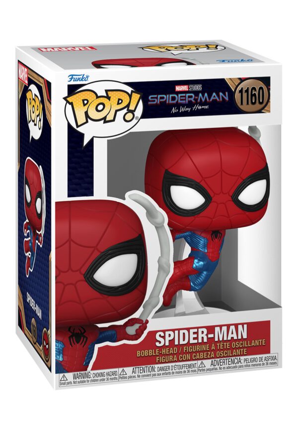 Spider-Man - NWH Spider-Man Finale Suit POP! Bobble-Head -