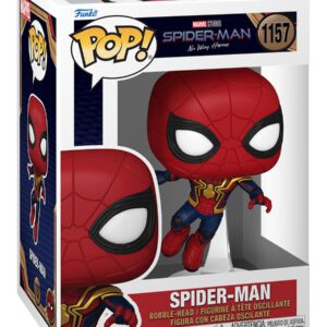 Spider-Man – NWH Spider-Man Leaping SM1 POP! Bobble-Head – Funko Pop