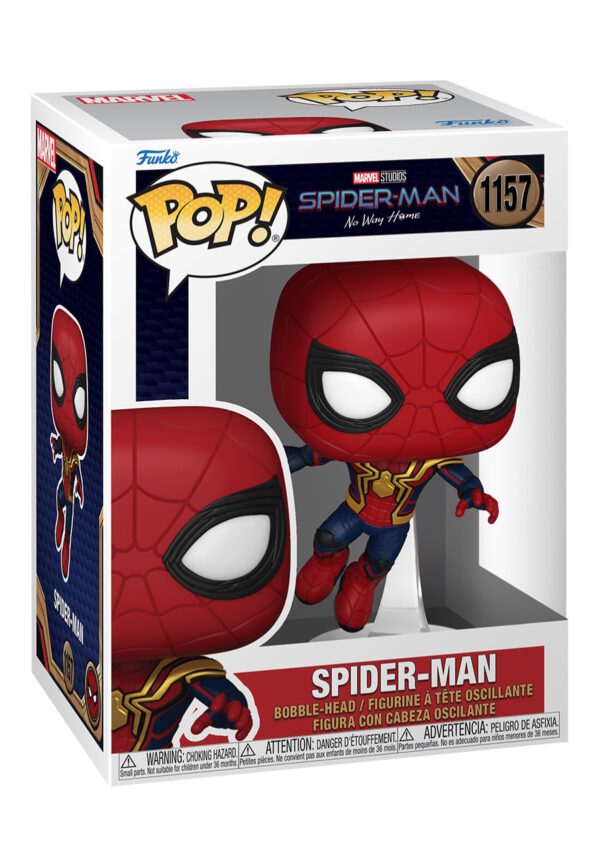 Spider-Man - NWH Spider-Man Leaping SM1 POP! Bobble-Head -