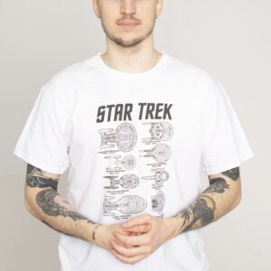 Star Trek – Ships Of Trek White – T-Shirt