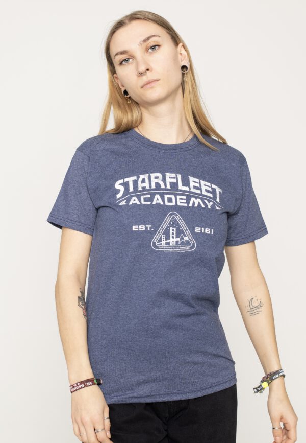 Star Trek - Starfleet Academics Vintage Heather Navy - - T-Shirts