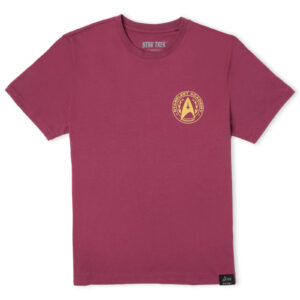 Star Trek Starfleet Commander Männer T-Shirt – Burgund – XS – Burgundy