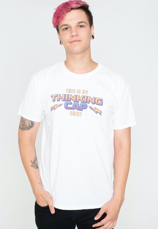 Stranger Things - Thinking Cap White - - T-Shirts