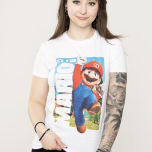 Super Mario - It's A Me Mario White - - T-Shirts