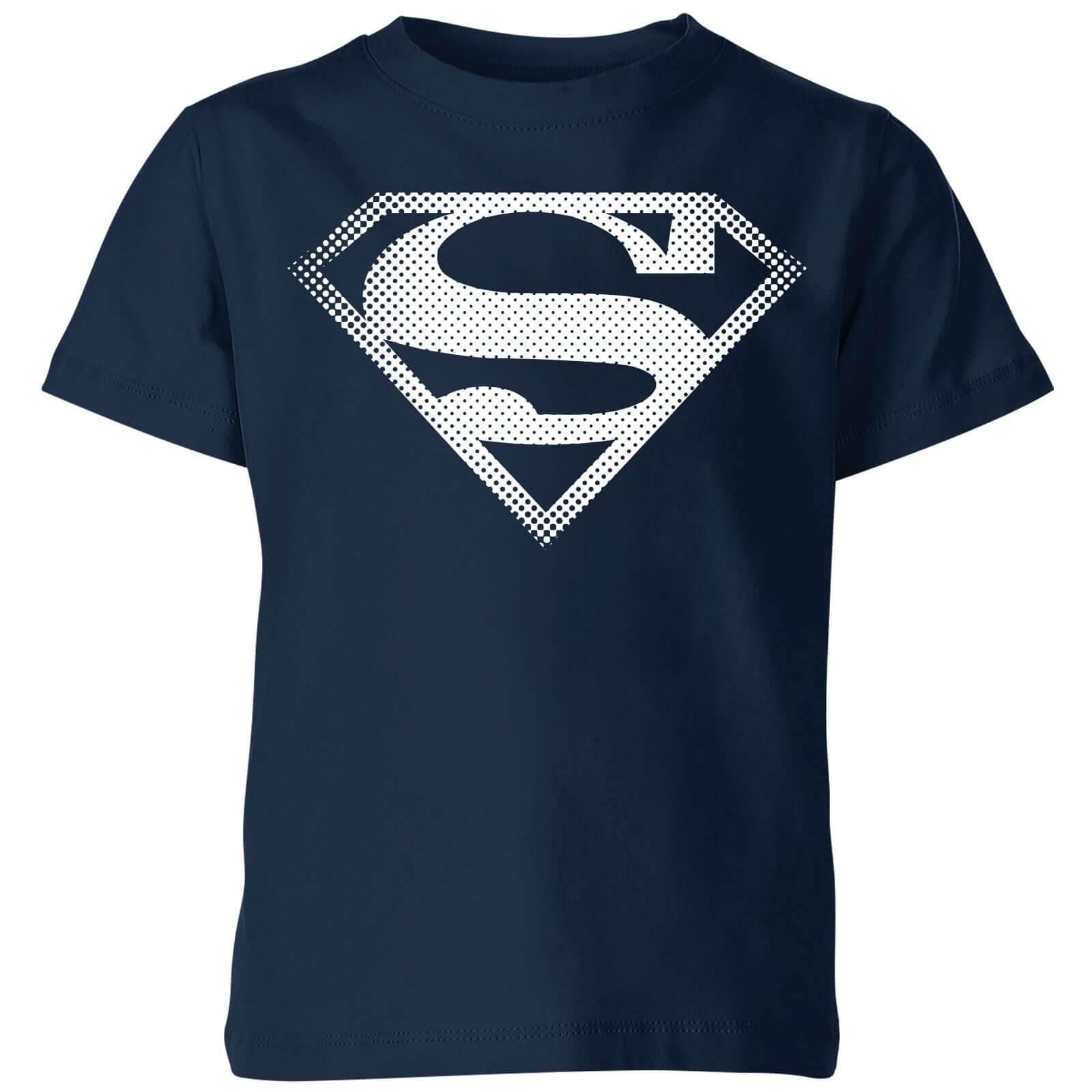 Superman Spot Logo Kids‘ T-Shirt – Navy – 3-4 Jahre – Marineblau Superman Spot Logo Kids‘ T-Shirt – Navy – 3-4 Jahre – Marineblau