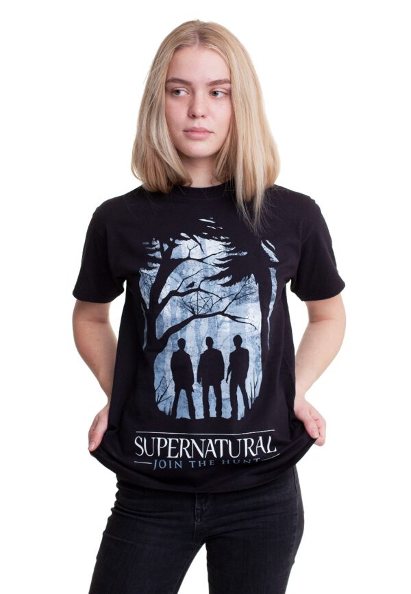 Supernatural - Silhouette - - T-Shirts