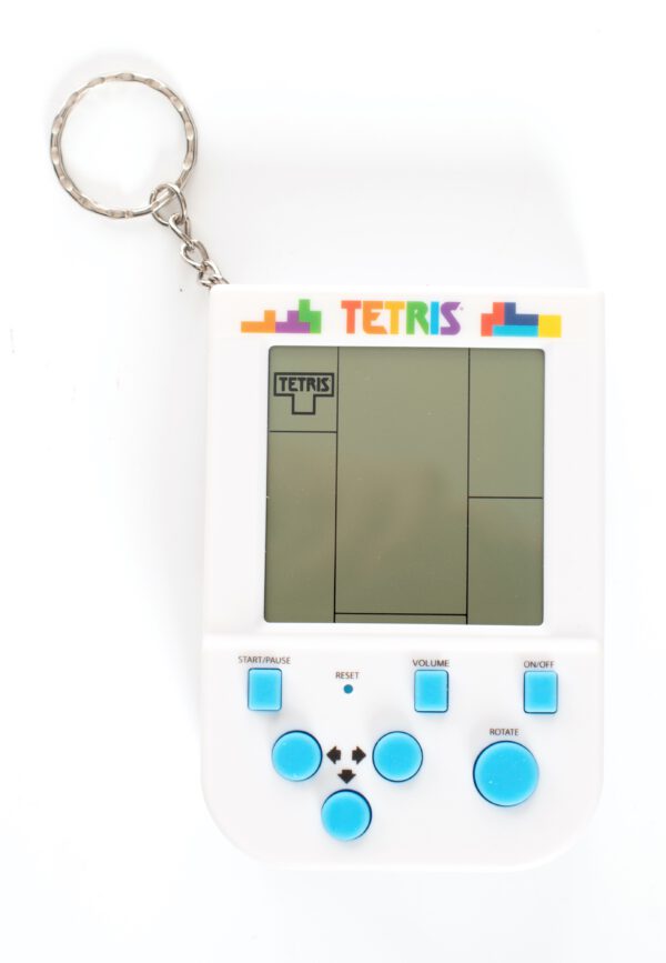 Tetris - Mini Retro Handheld Video Game - Schlüsselanhänger