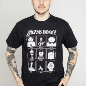 The Addams Family – Yearbook Layout – T-Shirt