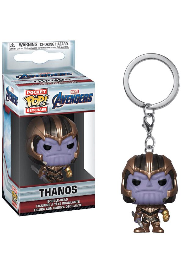 The Avengers - Thanos POP! - Schlüsselanhänger