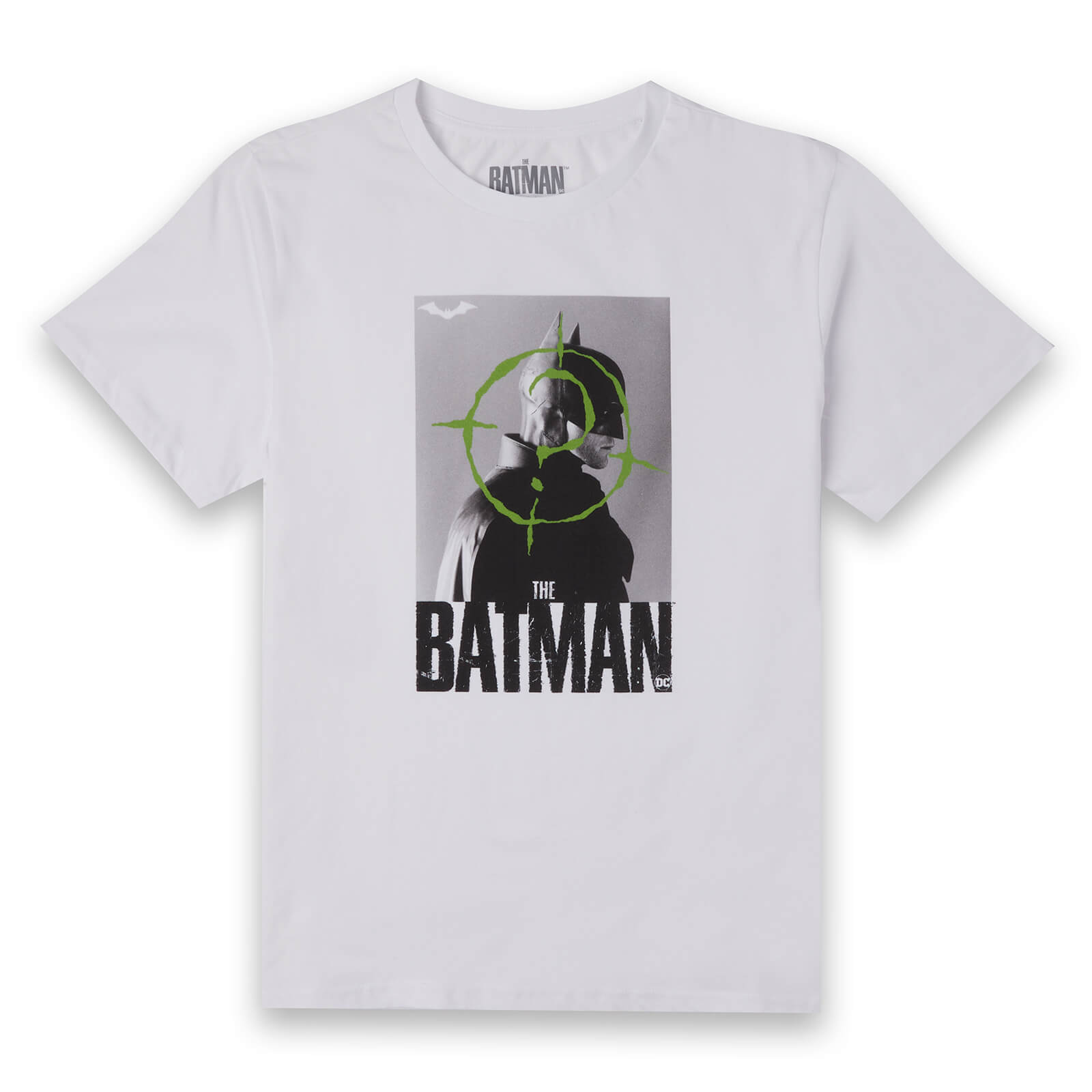 The Batman Marked Men’s T-Shirt – White – S