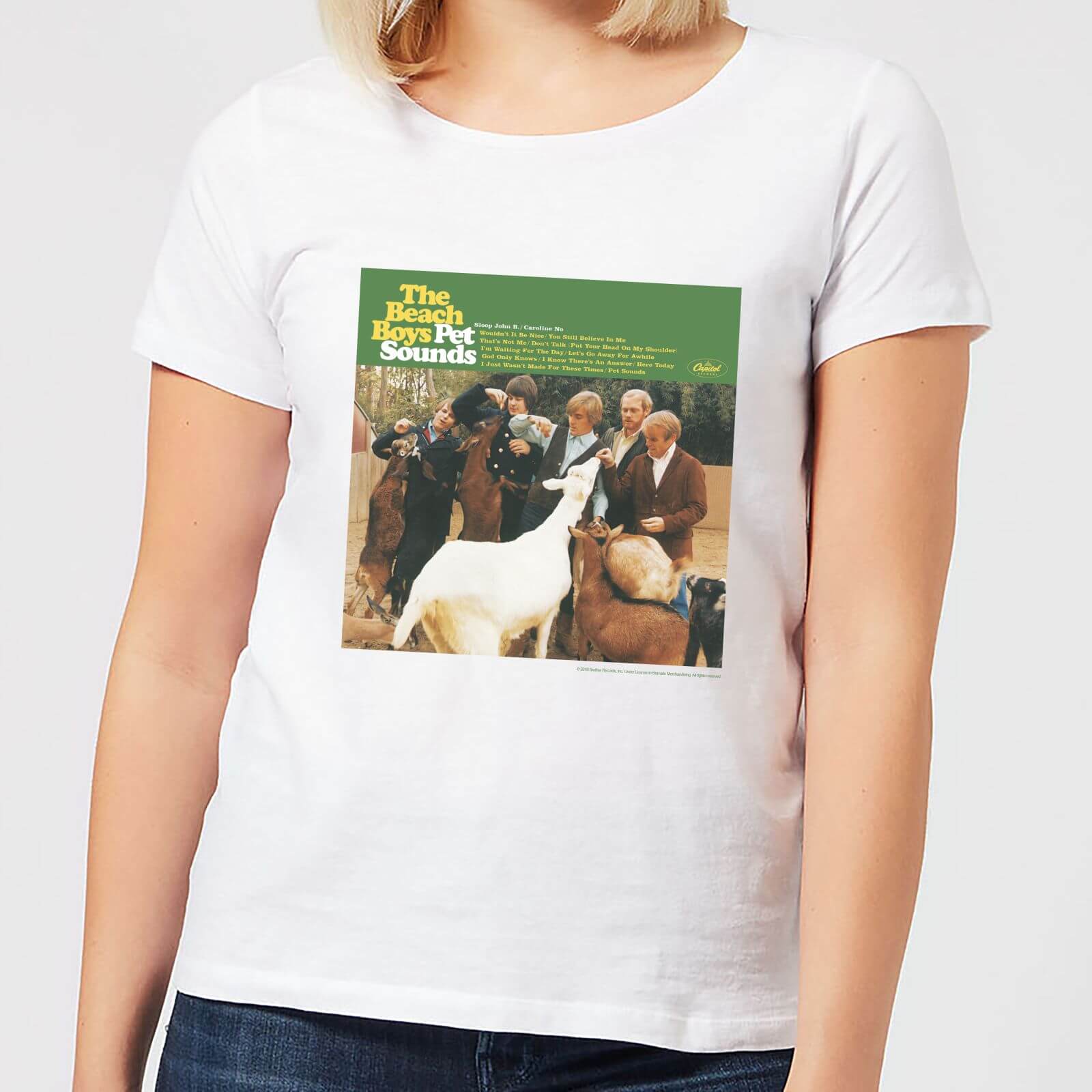 The Beach Boys Pet Sounds Damen T-Shirt – Weiß – S – Weiß