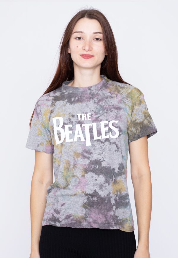 The Beatles - Drop T Logo Dip Dye - - T-Shirts