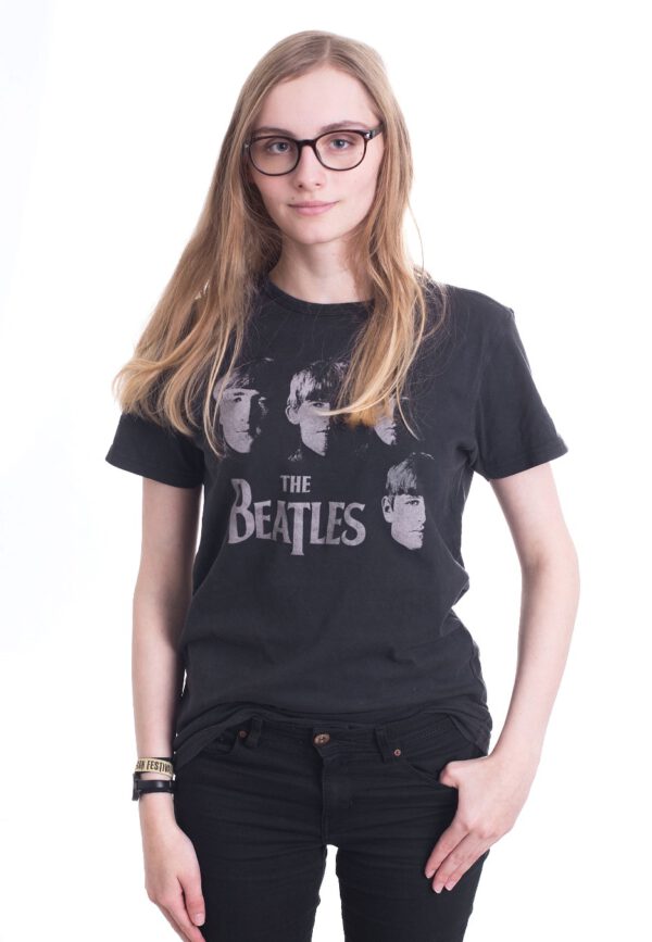 The Beatles - Faces (Vintage) - - T-Shirts