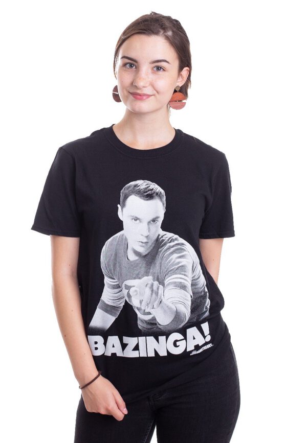 The Big Bang Theory - Sheldon Says BAZINGA! - - T-Shirts