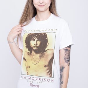 The Doors – American Poet White – T-Shirt