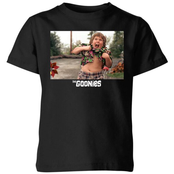 The Goonies Chunk Kids' T-Shirt - Black - 3-4 Jahre - Schwarz