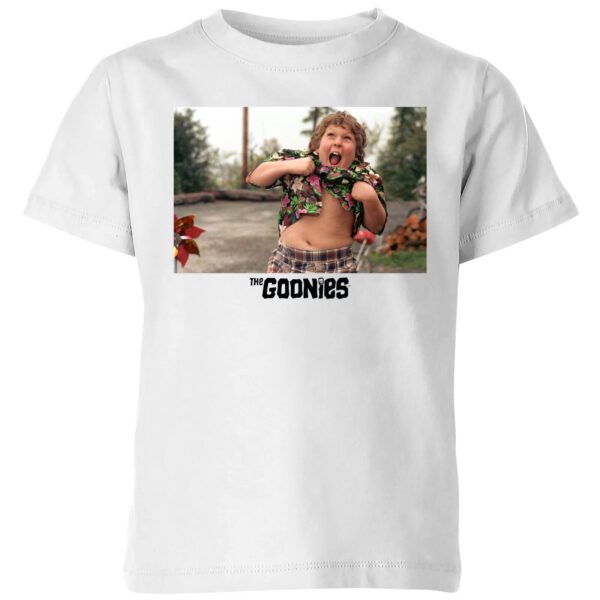 The Goonies Chunk Kids' T-Shirt - White - 3-4 Jahre - Weiß