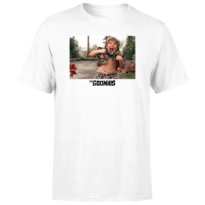 The Goonies Chunk Men’s T-Shirt – White – XS – Weiß