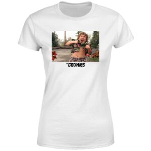 The Goonies Chunk Women’s T-Shirt – White – XS – Weiß