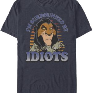 The Lion King – Idiots Dark Navy – T-Shirt