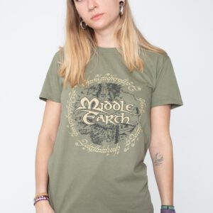 The Lord Of The Rings – Middle Earth Green – T-Shirt