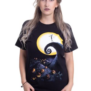 The Nightmare Before Christmas – Cemetery Moon – T-Shirt