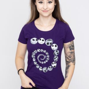 The Nightmare Before Christmas – Jack Emotions Spiral Purple – Girly