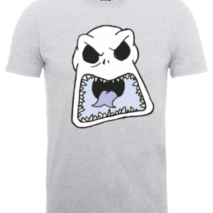 The Nightmare Before Christmas Jack Skellington Angry Face Grau T-Shirt – S