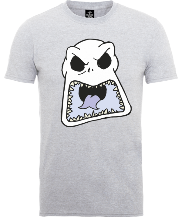 The Nightmare Before Christmas Jack Skellington Angry Face Grau T-Shirt - S