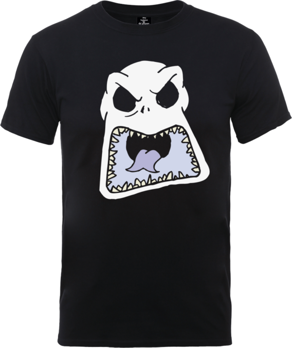 The Nightmare Before Christmas Jack Skellington Angry Face Schwarz T-Shirt - S - Schwarz