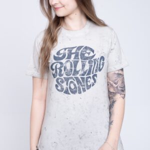 The Rolling Stones – 70’s Dip Dye Logo Multicolored – T-Shirt