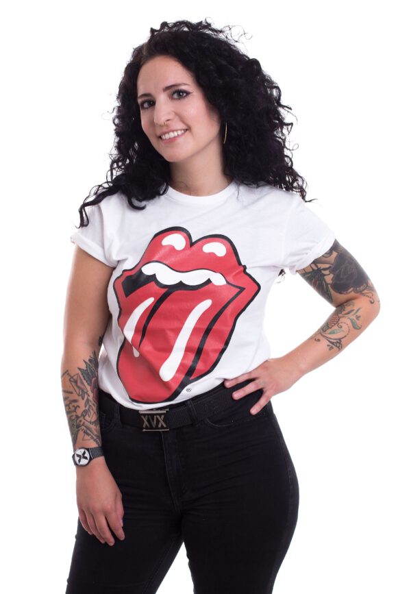 The Rolling Stones - Classic Tongue (Soft Ink) - - T-Shirts