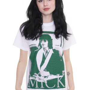 The Rolling Stones – Mick Photo V1 White – T-Shirt