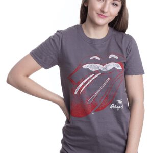 The Rolling Stones – Vtge Tongue Grey – T-Shirt