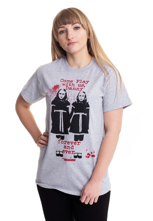 The Shining - Come Play With Us Grey - - T-Shirts