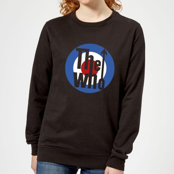 The Who Target Damen Sweatshirt - Schwarz - L - Schwarz