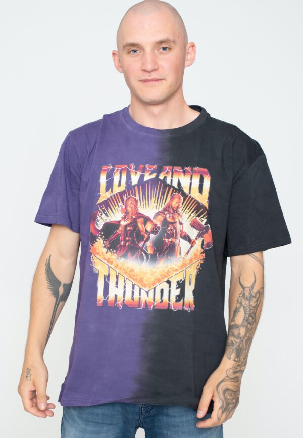 Thor - Love And Thunder: Galaxy Battles Purple - - T-Shirts