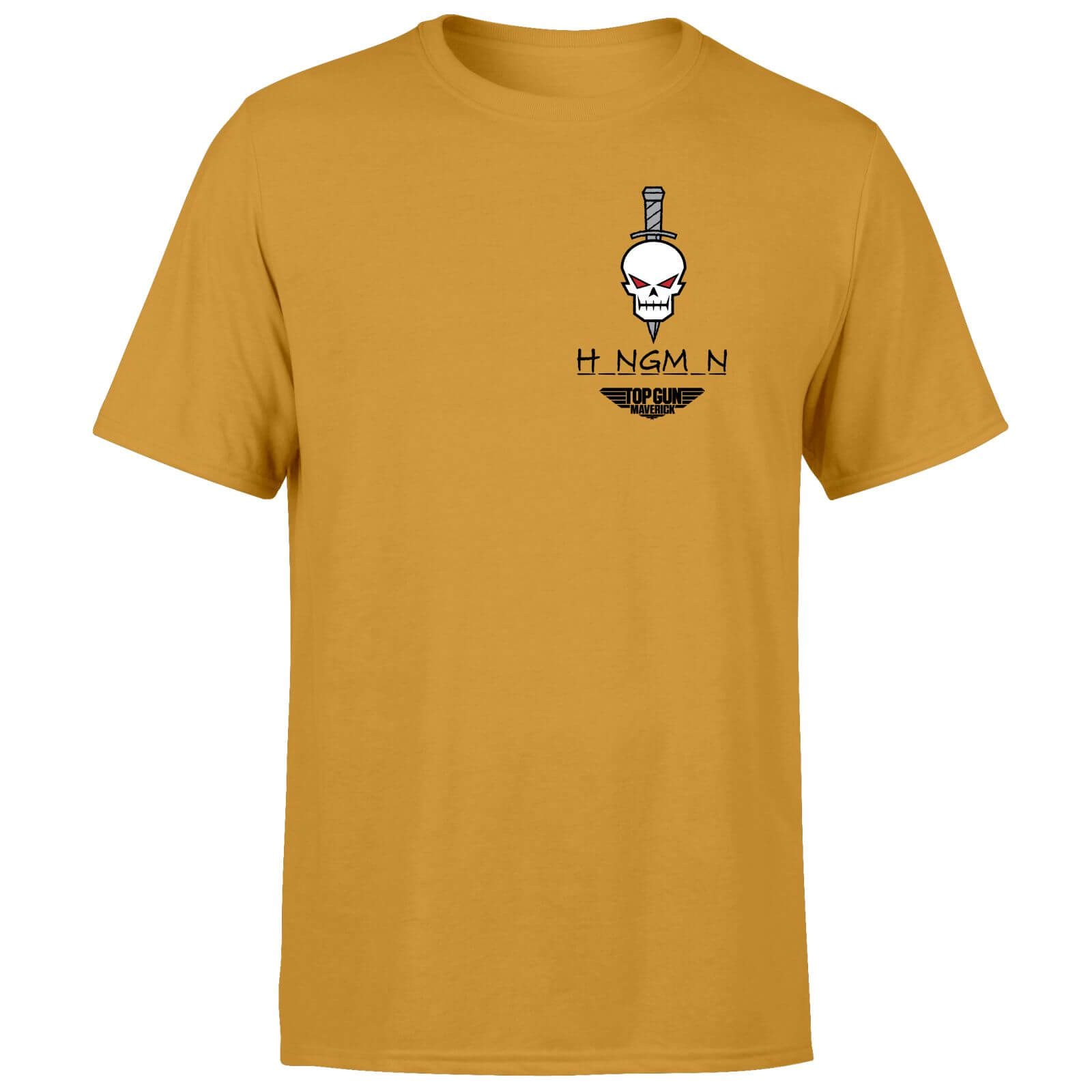 Top Gun Team Hangman Unisex T-Shirt – Mustard – L – Mustard