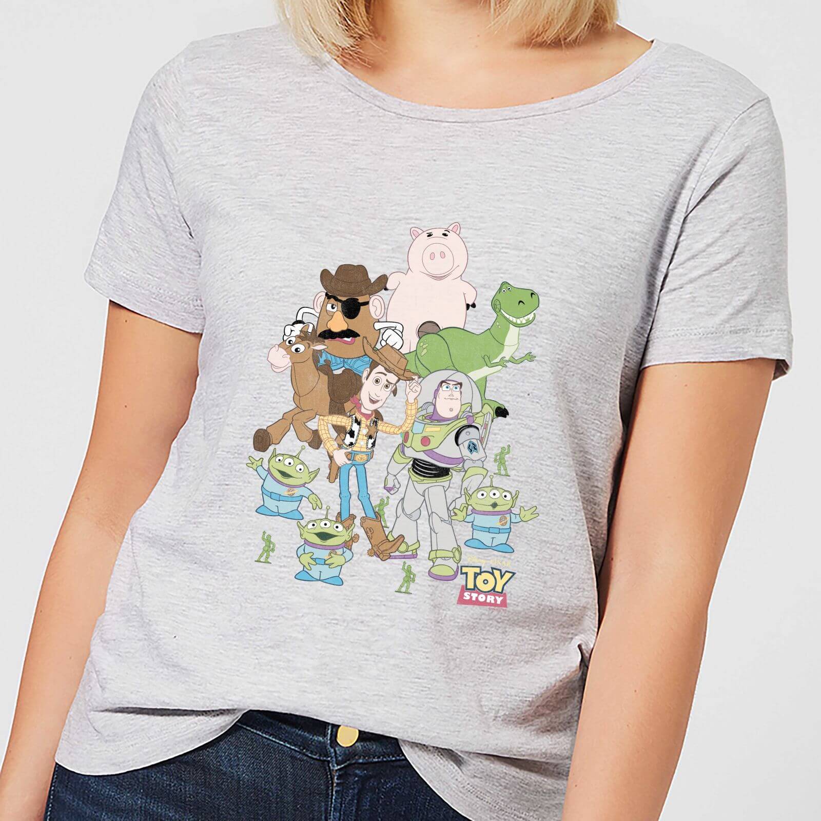 Toy Story Group Shot Damen T-Shirt – Grau – XS