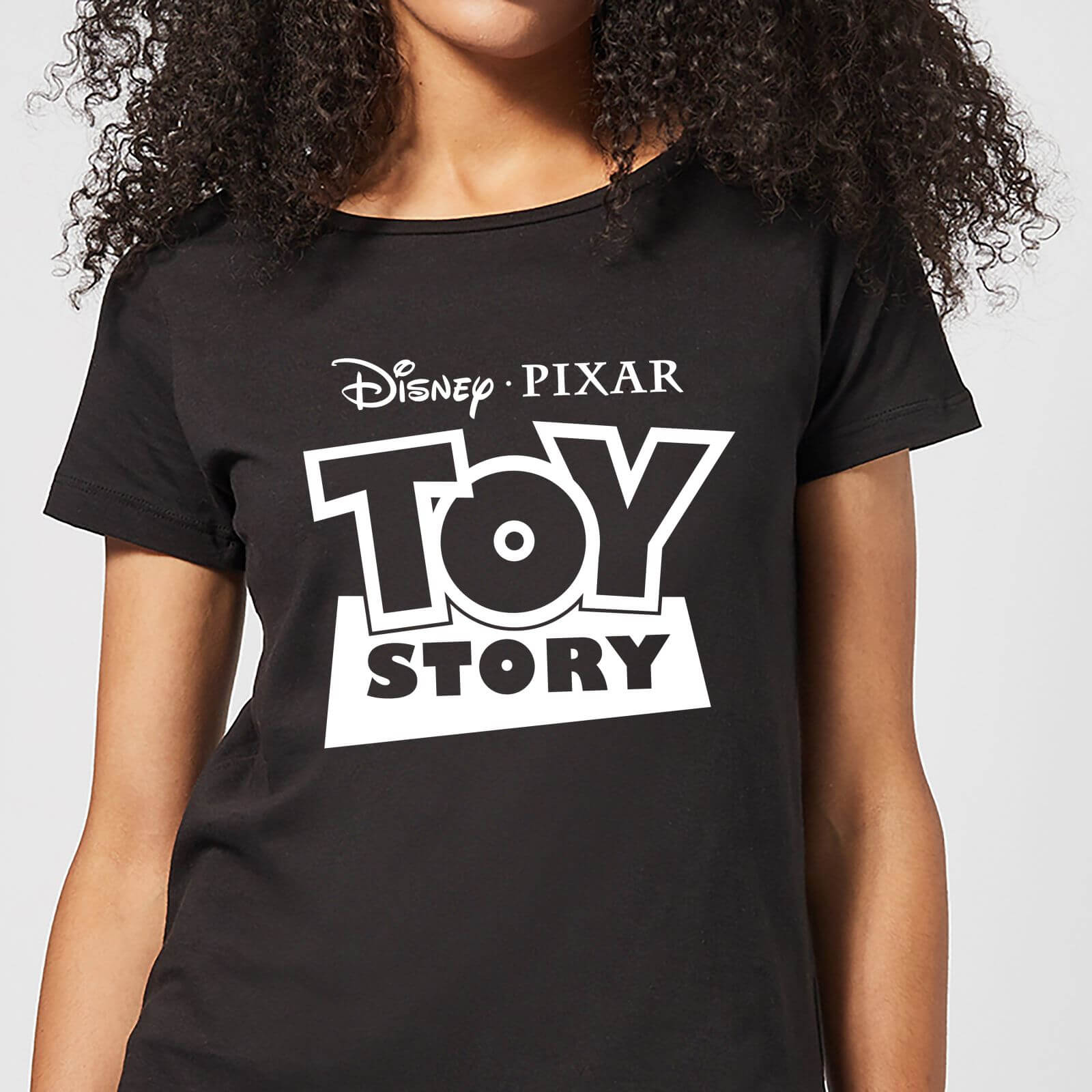 Toy Story Logo Outline Damen T-Shirt – Schwarz – S – Schwarz