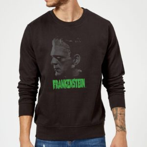 Universal Monsters Frankenstein Grauscale Pullover - Schwarz - L