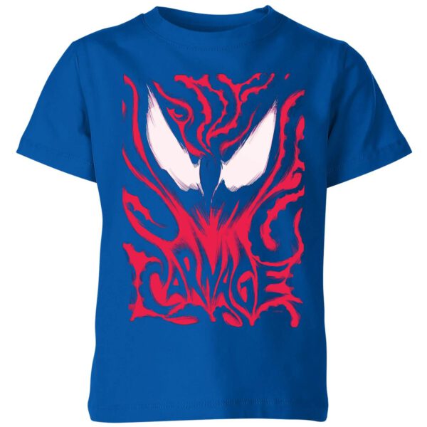 Venom Carnage Kids' T-Shirt - Blue - 3-4 Jahre - Blue