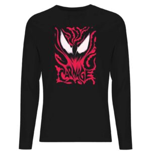 Venom Carnage Men’s Long Sleeve T-Shirt – Black – XS – Schwarz