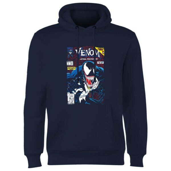 Venom Lethal Protector Hoodie - Navy - S - Marineblau