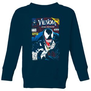 Venom Lethal Protector Kids‘ Sweatshirt – Navy – 3-4 Jahre – Marineblau