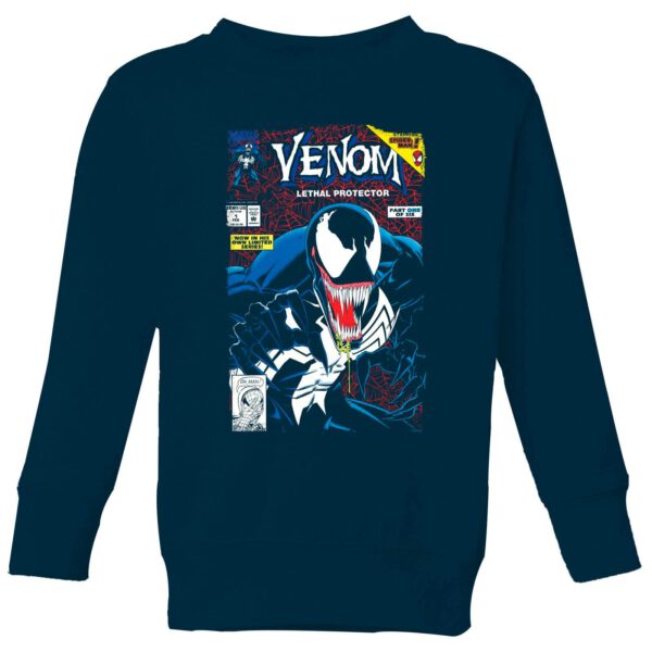 Venom Lethal Protector Kids' Sweatshirt - Navy - 3-4 Jahre - Marineblau