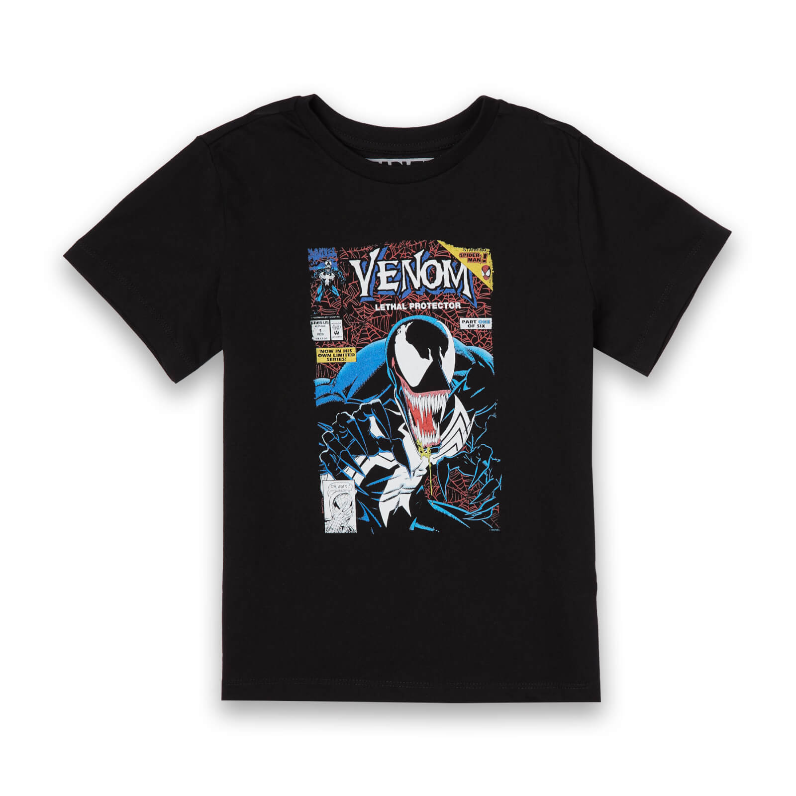 Venom Lethal Protector Kinder T-Shirt – Schwarz – 3-4 Jahre